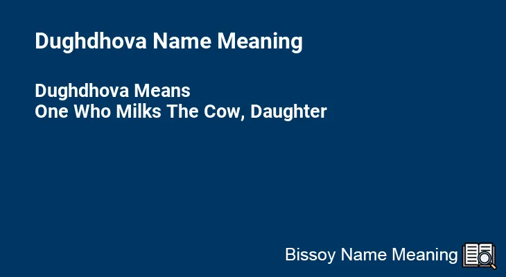 Dughdhova Name Meaning