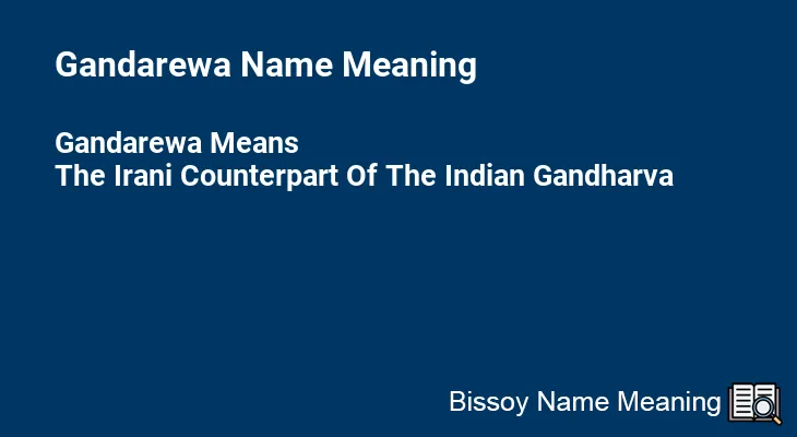 Gandarewa Name Meaning