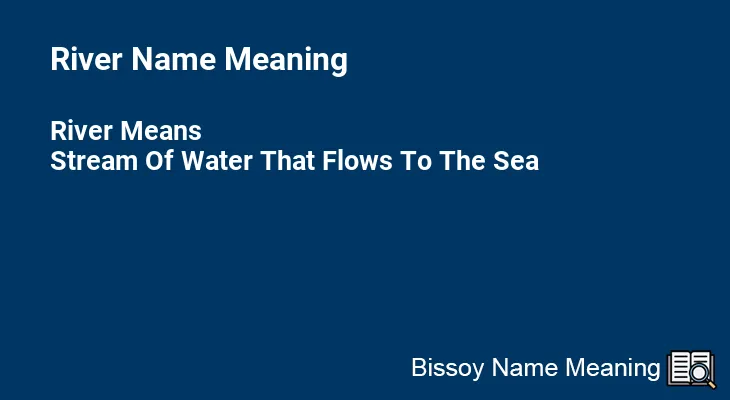 River Name Meaning
